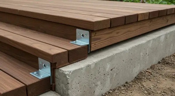 Jak montować schody drewniane na beton, by uniknąć problemów?