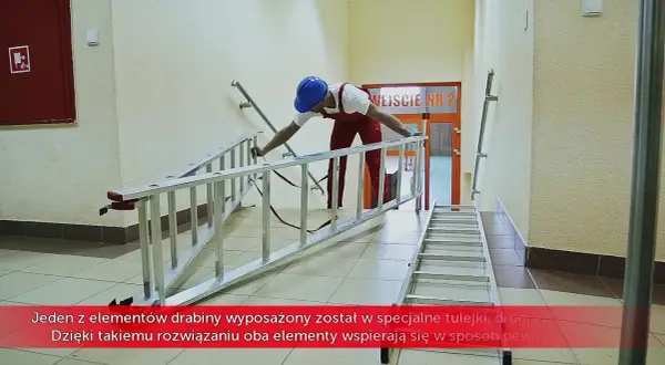 Jak postawić drabinę na schodach bez ryzyka wypadku i bólu